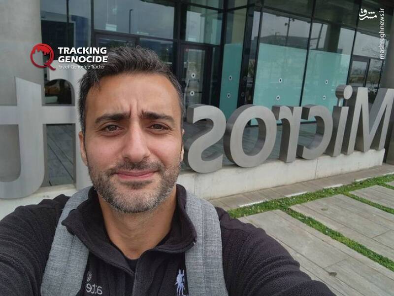 مهندس نرمافزار مایکروسافت به عنوان تکتیرانداز علیه مردم غزه! +عکس