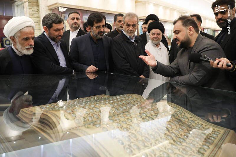 سفر رئیس جمهور به قم/ پزشکیان با مراجع و علما دیدار کرد+ عکس و فیلم