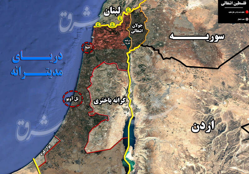 جزئیاتی از واقعیتهای میدان نبرد در جنوب لبنان و فلسطین اشغالی/ سانسور شکست بزرگ صهیونیستها در رسانههای جریان اصلی + نقشه میدانی