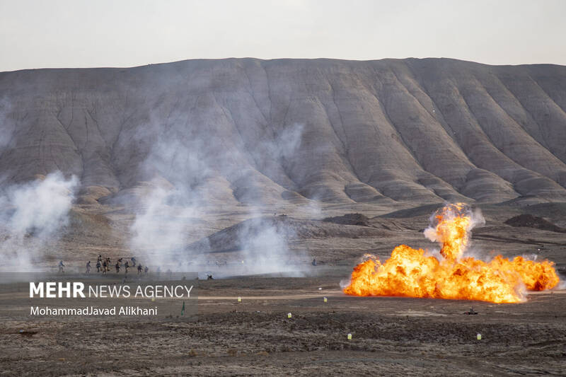 تمرینات تاکتیکال یگان ویژه فاتحین