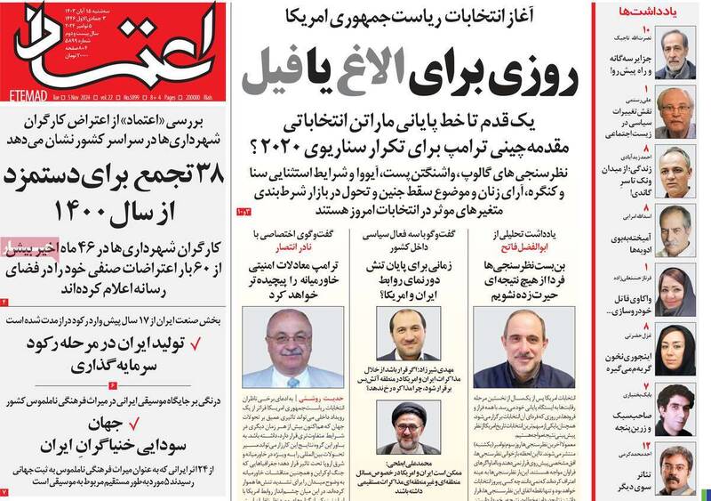 مذاکره با آمریکا را سریعتر آغاز کنید/ نسخه چپهای ستادی: در برابر ترامپ باید از سیاستهای تعاملی استفاده کرد!