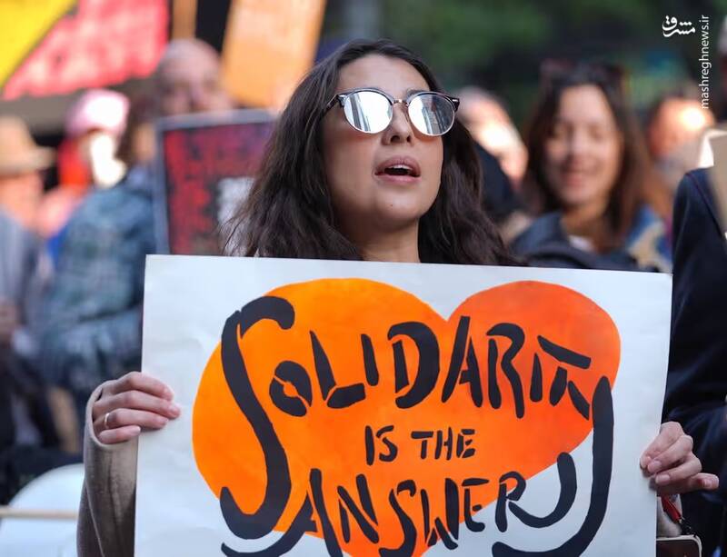 عکس/ تظاهرات ضد ترامپ در آمریکا