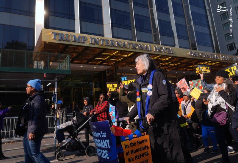 عکس/ تظاهرات ضد ترامپ در آمریکا