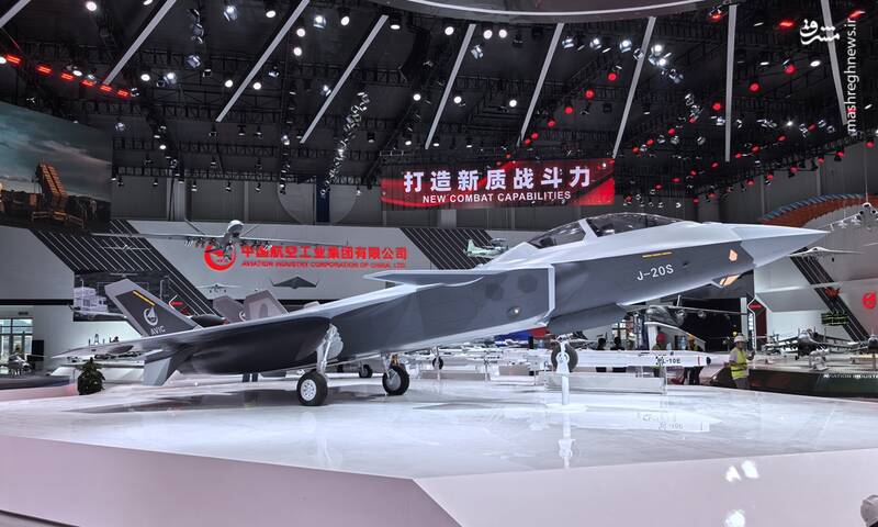 رونمایی رسمی چین از جنگنده رادارگریز جی-۳۵آ+ عکس