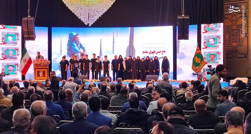 مراسم سیزدهمین سالگرد شهادت سردار حسن طهرانیمقدم+عکس