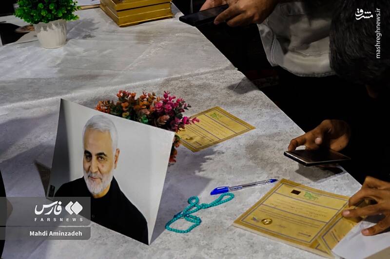 عکس/ جلوههای همدلی در جوار حاجقاسم