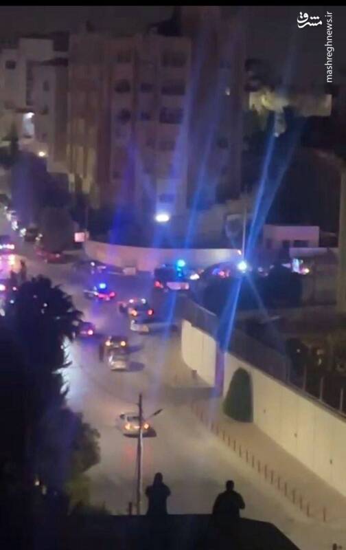 تیراندازی در اطراف ساختمان سفارت اسرائیل در اردن+ عکس و فیلم