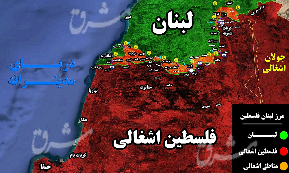 روزها و ساعات نفس گیر در جبهه جنوب شرق لبنان/ حملات صهیونیست ها از هوا و زمین برای تسلط بر شهر راهبردی الخیام +نقشه میدانی