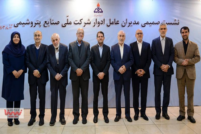 مدیران عامل ادوار پتروشیمی در یک قاب