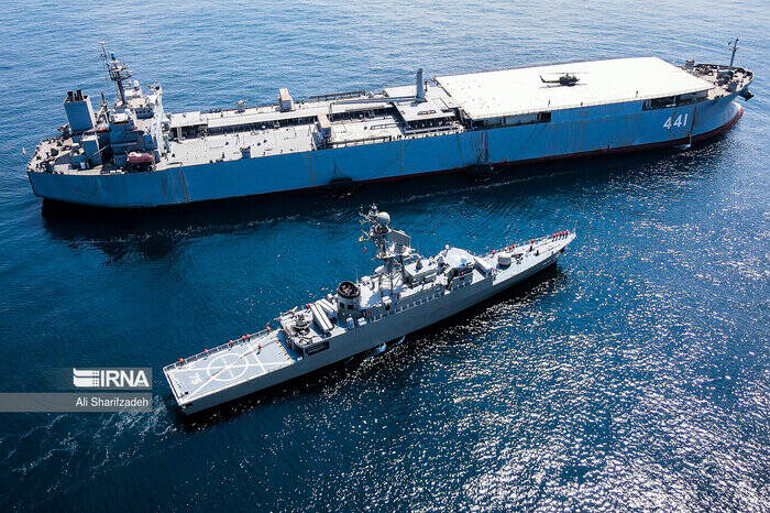 مسیر ۳۶۰ درجه ناوگروه ۸۶ در تاریخ ایران سابقه نداشت