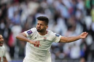 فیلم/ گل دوم ایران به امارات توسط محبی در دقیقۀ ۷۰