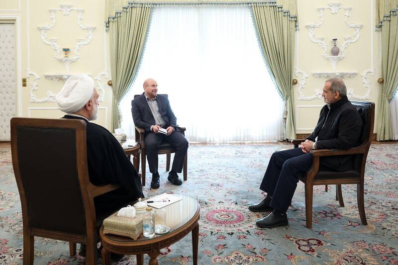 تصاویر/ نشست مشترک سران قوا به میزبانی رئیسجمهور