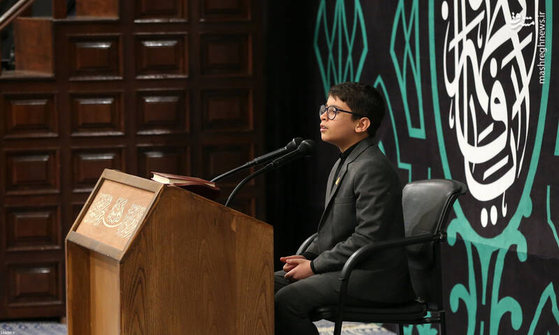 عکس/ اولین شب مراسم عزاداری حضرت زهرا (س) با حضور رهبر انقلاب