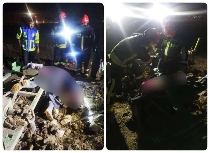 مرگ یک کارگر در دستگاه غربال چغندر عکس