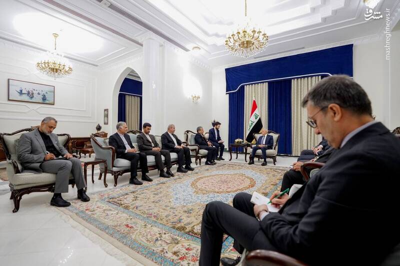 عکس/ دیدار عراقچی با رئیسجمهور عراق