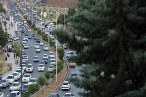 برف و باران در محورهای شمالی کشور