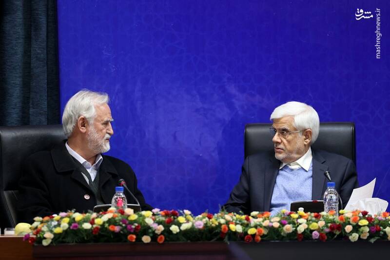 عکس / دورهمی وزرای ادوار گذشته با عارف 3