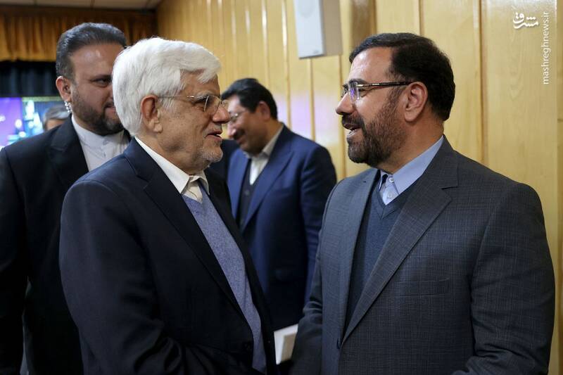 عکس / دورهمی وزرای ادوار گذشته با عارف 11