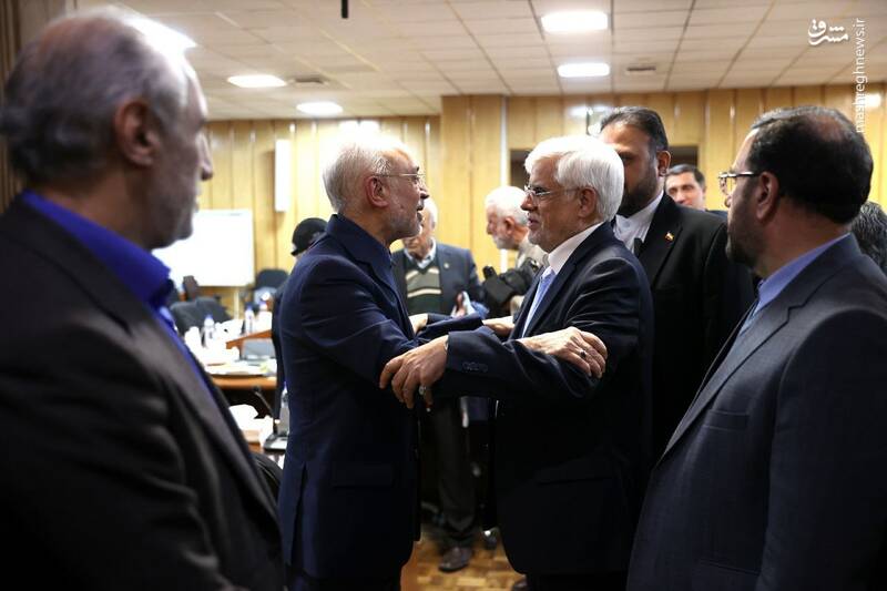 عکس / دورهمی وزرای ادوار گذشته با عارف 9