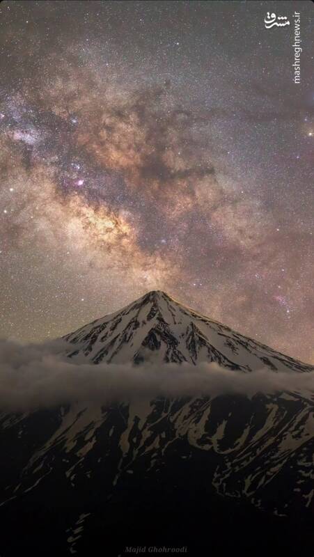 تصویر جدیدی از قله دماوند