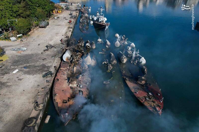 راز حمله بزرگ صهیونیستها به بندر لاذقیه چه بود؟ / قطع دسترسی سوریه به آسمان و دریا پس از حملات سنگین اسرائیل +فیلم و تصاویر