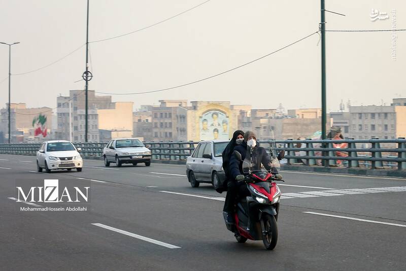 عکس / تهران غرق دود 2