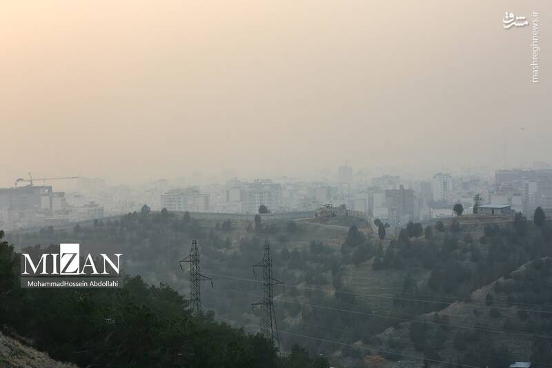 عکس / تهران غرق دود 20