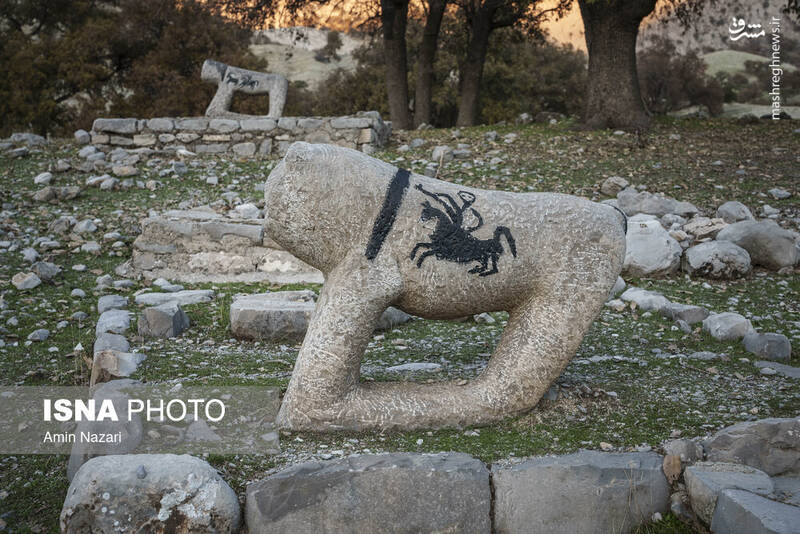 عکس / قبرستان شیرسنگی دورک دزفول 24