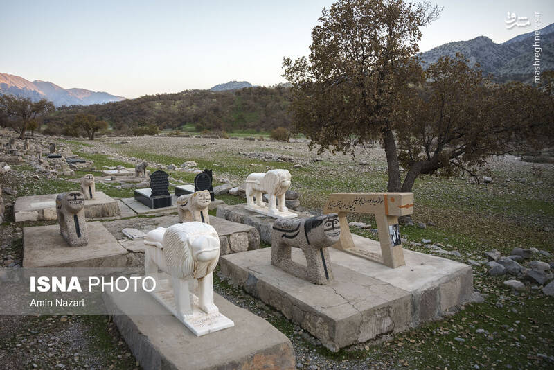 عکس / قبرستان شیرسنگی دورک دزفول 6