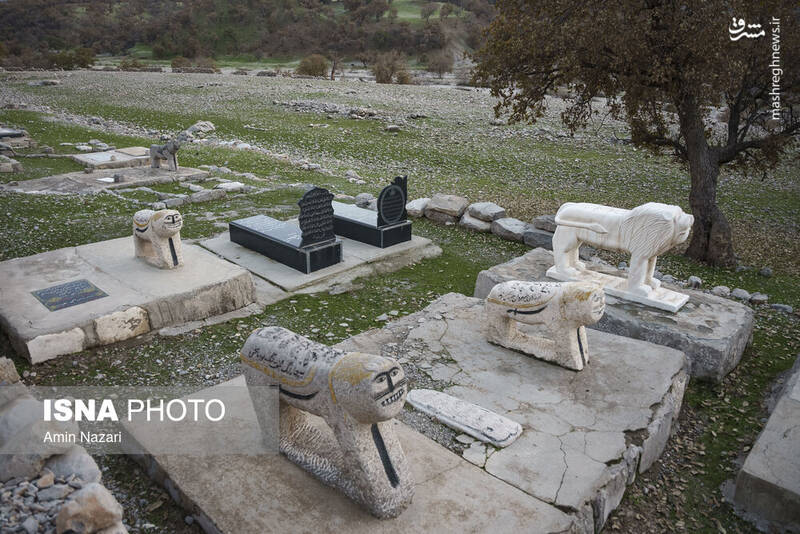 عکس / قبرستان شیرسنگی دورک دزفول