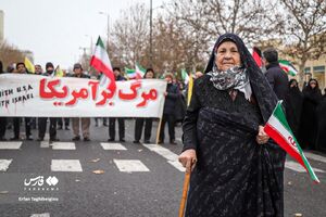 زنجان و ۴۳۰ گلزار شهدا راهپیمایی ضد صهیونیستی مردم زنجان