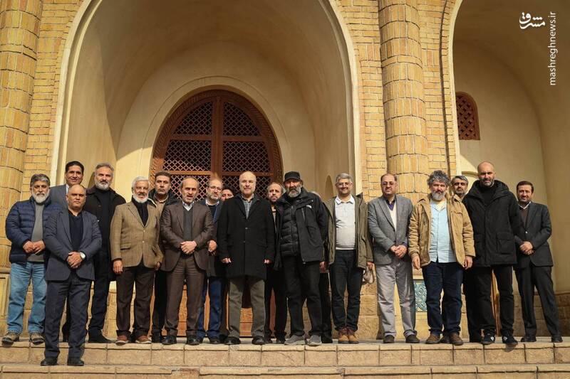 عکس / بازدید قالیباف از پشت صحنه "سلمان فارسی" و "موسی کلیمالله" 11