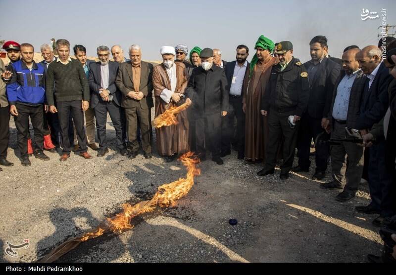 عکس / امحای 8 تن انواع مواد مخدر در اهواز 6