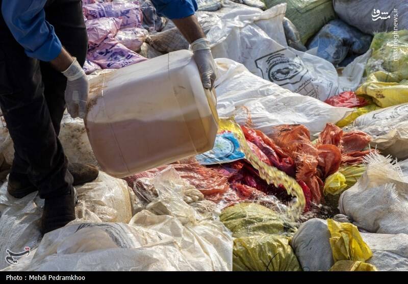 عکس / امحای 8 تن انواع مواد مخدر در اهواز 5