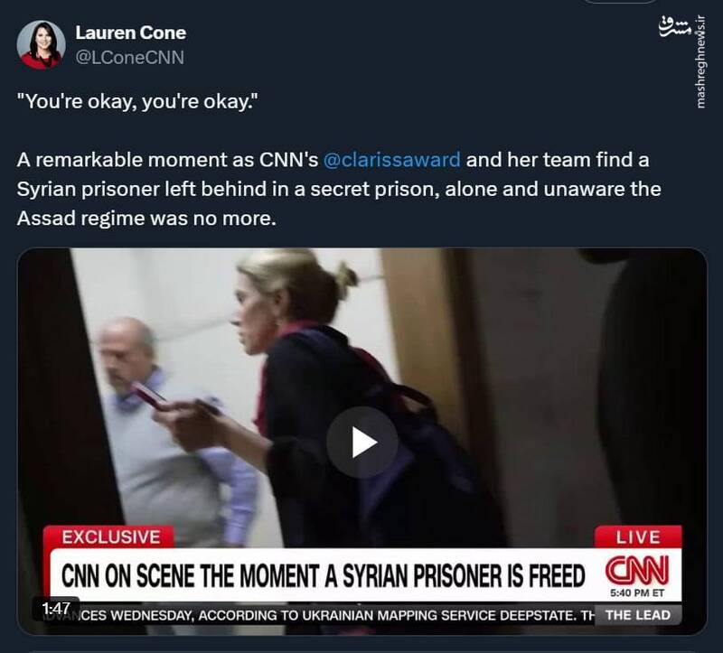 گزارش دروغ CNN درباره زندان های سوریه