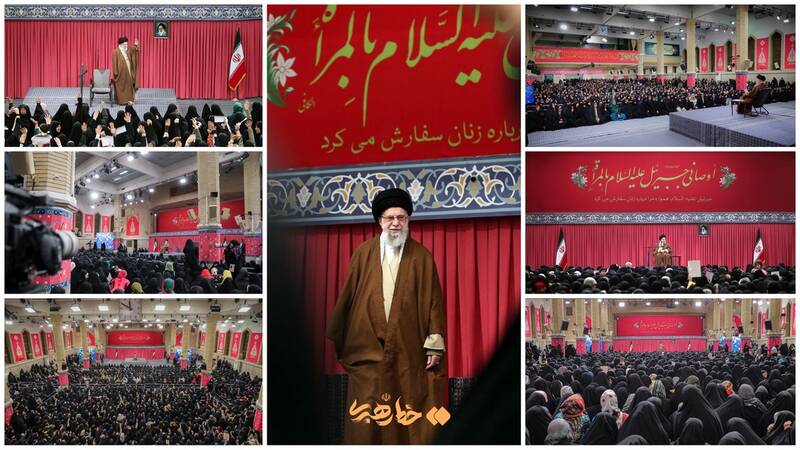 صحنهآراییِ متفاوت بیت رهبری در یک روز خاص!