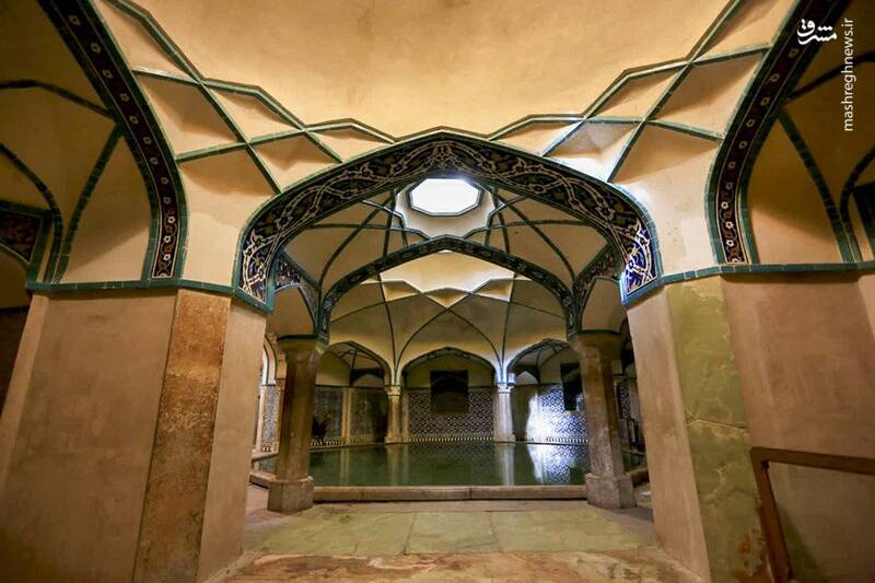 نمایش شکوه معماری ایران در حمام گنجعلیخان کرمان