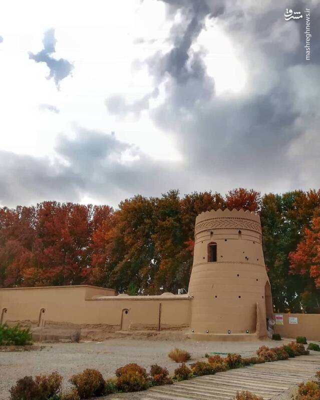 برگ ریزان پاییز و بهشت رنگها مهمان باغ جهانی پهلوان پور مهریز