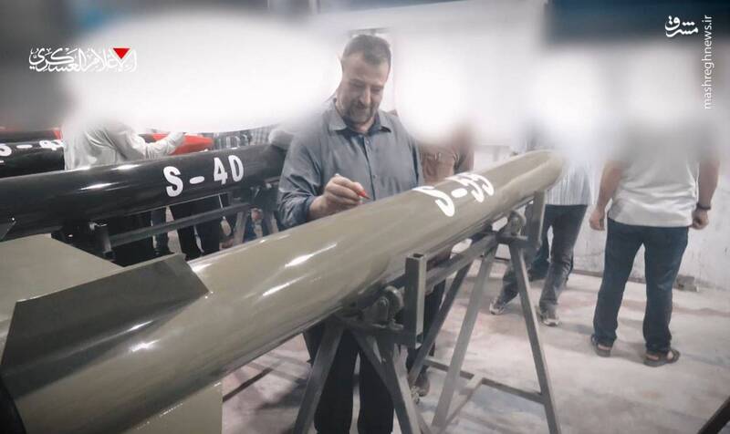 تصاویری از فرماندهان شهید حماس در کارگاههای ساخت موشک