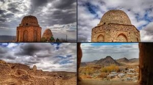 بقعه چهل دختران و شیخ جنید در روستای تاریخی توران پشت