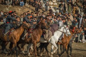 مسابقات "بزکشی" در بدخشان افغانستان