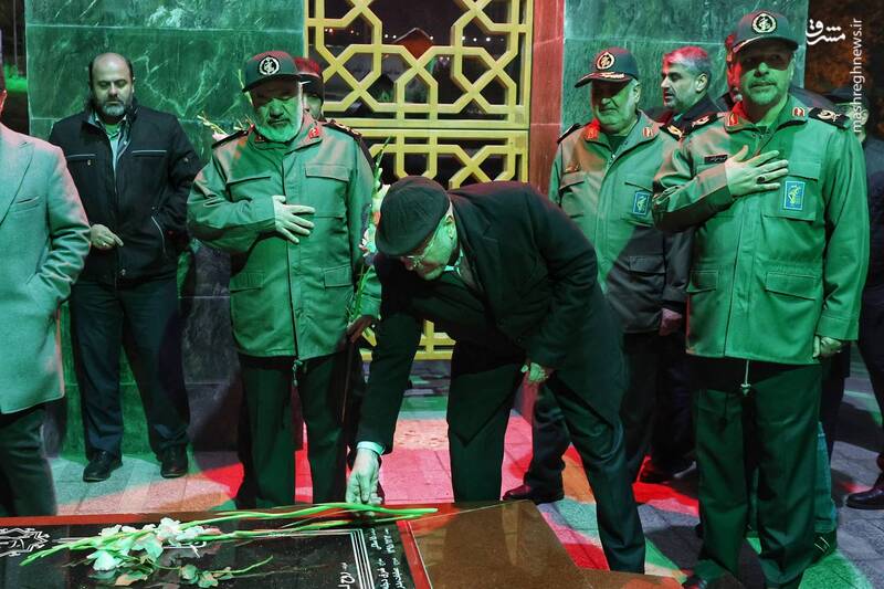 حضور قالیباف در دانشگاه جامع امام حسین (ع) + عکس