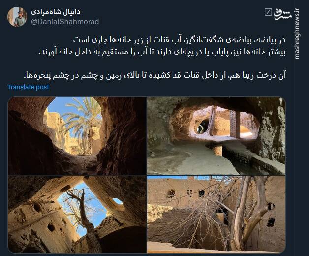 تصاویری از بیاضه شگفتانگیز در اصفهان