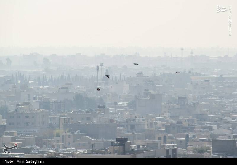 عکس/ آلودگی هوای شیراز
