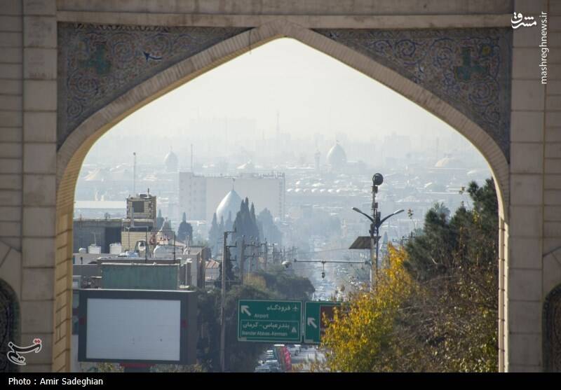 عکس/ آلودگی هوای شیراز