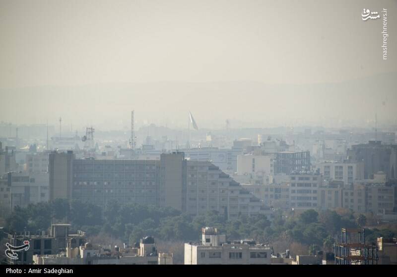 عکس/ آلودگی هوای شیراز