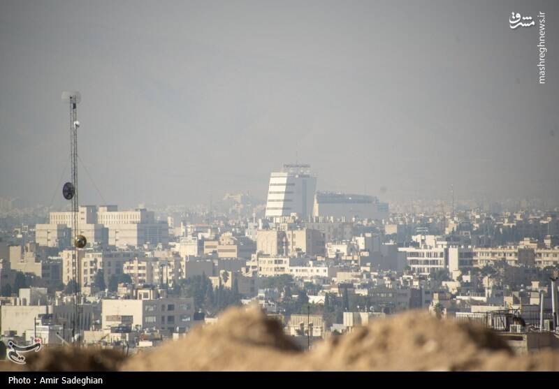عکس/ آلودگی هوای شیراز