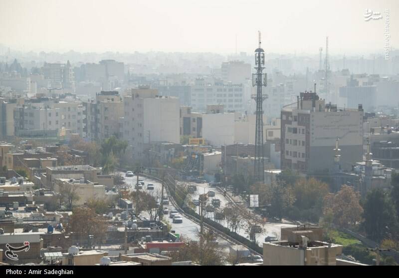 عکس/ آلودگی هوای شیراز