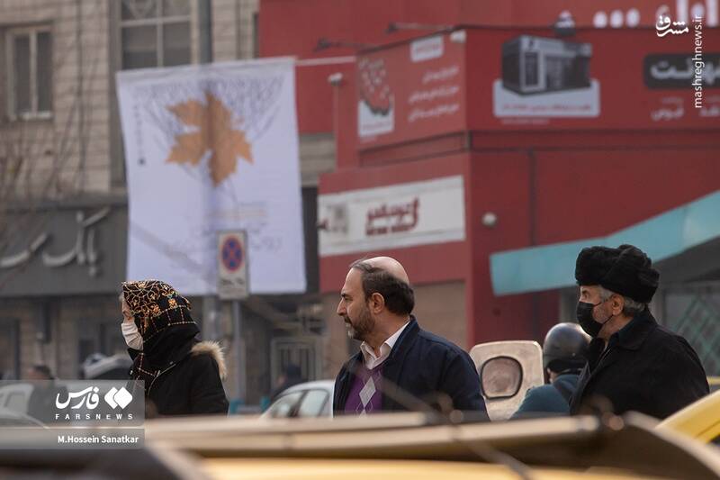 عکس/ هوای آلوده پایتخت