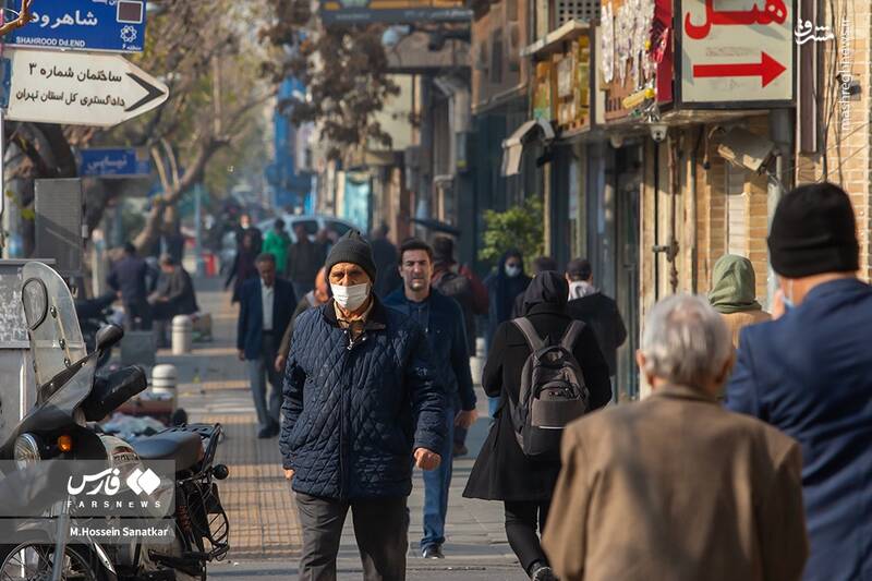 عکس/ هوای آلوده پایتخت